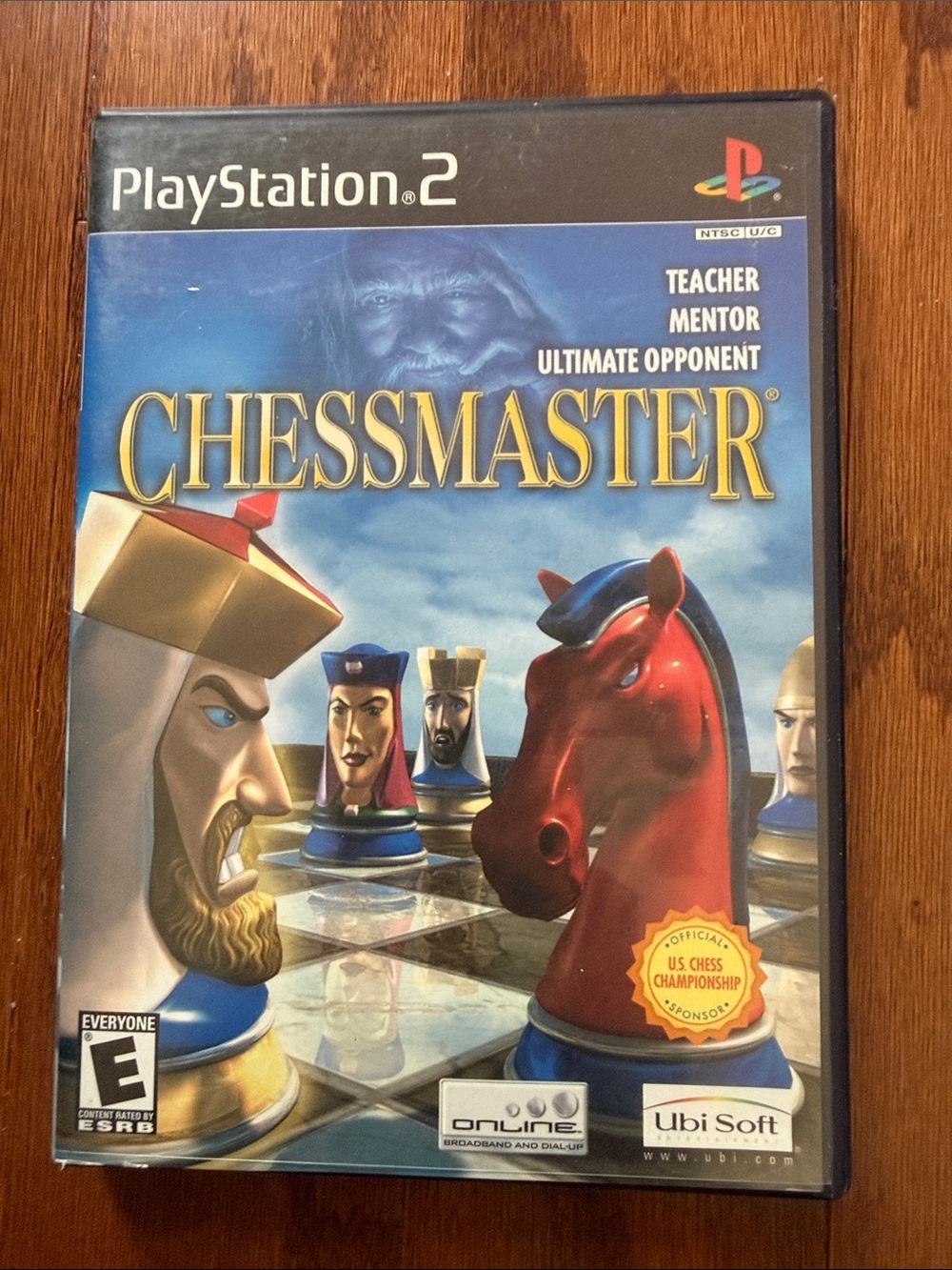 Chessmaster PlayStation 2 PS2 Chess Strategy Game Disc & Case